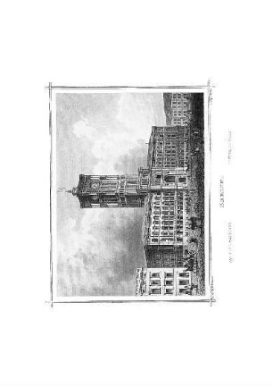 Tafel: Berlin. Das neue Rathaus. L'Hôtel de Ville