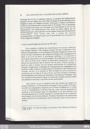 3. Autres caractéristiques des missions au XIXe siècle