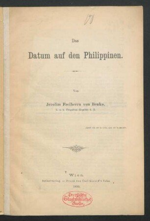 Das Datum auf den Philippinen