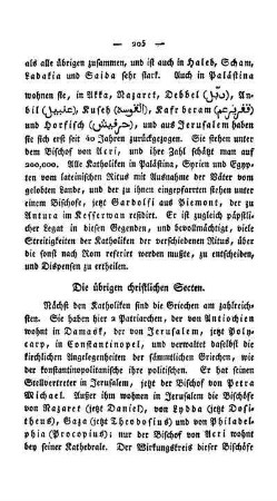 Die übrigen christlichen Secten