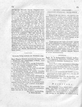 CURTII SPRENGEL INSTITUTIONES MEDICAE.