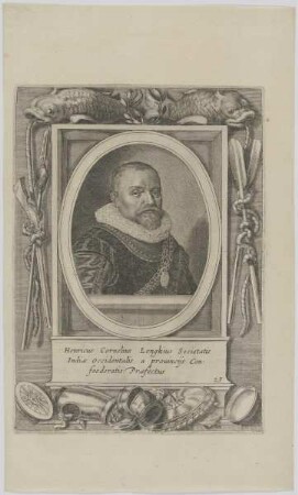 Bildnis des Henricus Cornelius Longkius