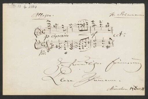 Musikalisches Albumblatt