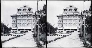 La Baule. Hôtel Royal, Ansicht von der Strandseite