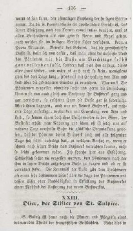 176-186 Olier, der Stifter von St. Sulpice