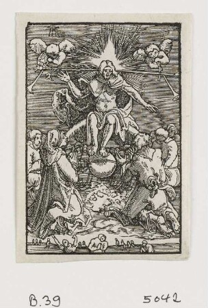 Jüngstes Gericht, Blatt 39 der Folge "Sündenfall und Erlösung des Menschengeschlechts"