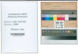 Entnazifizierung Otto Elbracht , geb. 08.12.1897 (Lehrer)