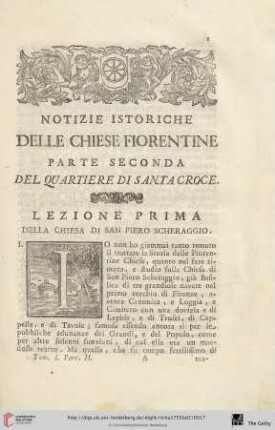Lezione prima