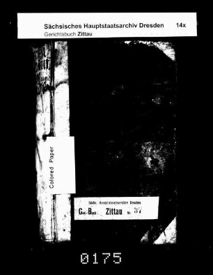 Gerichtshandelsbuch der Stadt, Bd. 034