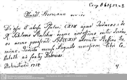 Exegesis B 0651,52