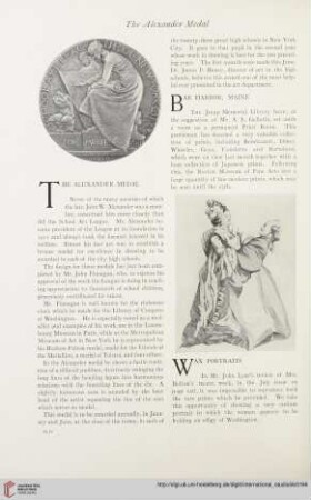 The Alexander medal