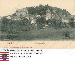 Staufenberg, Ansicht mit Burg