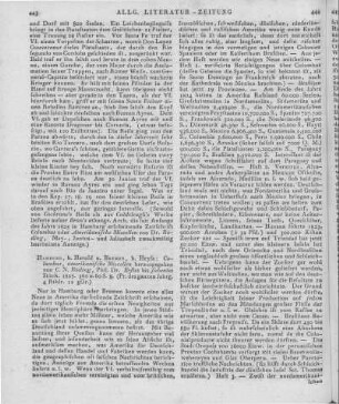 Columbus. Amerikanische Miscellen. St. 1-7. Hrsg. von C. N. Röding. Hamburg: Herold; Bremen: Heyse 1825
