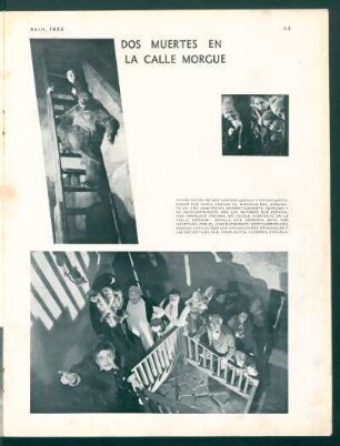 Dos muertes en "La Calle Morgue"