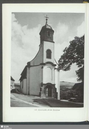 Schweisweiler, Kirche, Turmfront
