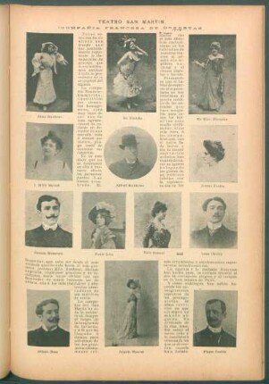 Teatro San Martín - Compañía francesa de operetas