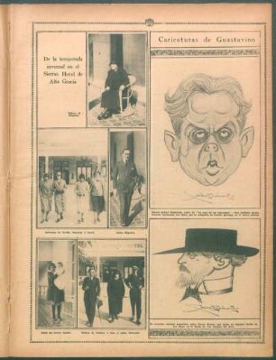 Caricaturas de Gustavino