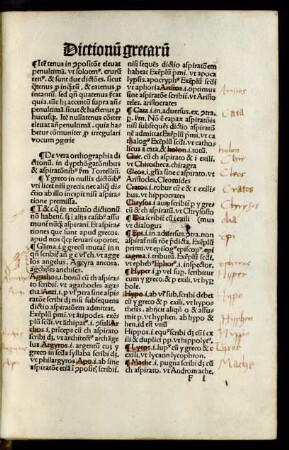 Dictionum grecarum
