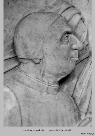Grabmal des Dogen Niccolò Marcello : Der Doge Niccolò Marcello vor Maria und dem Christuskind