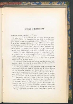 Letras argentinas