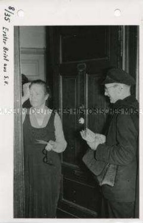 Der erste Brief aus der Kriegsgefangenschaft