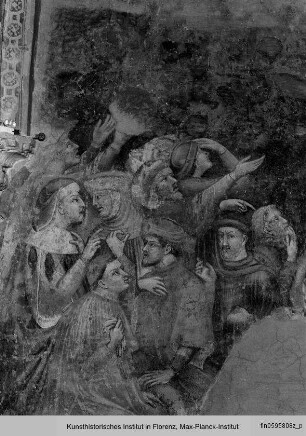 Freskendekoration der Katharinenkapelle : Szenen aus dem Leben des Heiligen Petrus Martyr