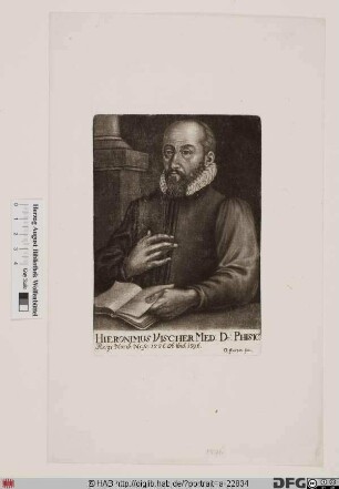 Bildnis Hieronymus Vischer d. Ä.