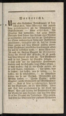 III-VIII, Vorbericht