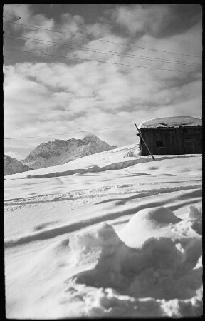 Hochgebirgslandschaft im Winter