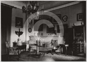 Stiftswohnzimmer im Schloss Kapsdorf