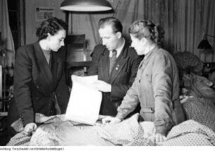 Sebnitz, VEB Kleiderwerke Sebnitz, Gewerkschaftsbrigade, Januar 1954