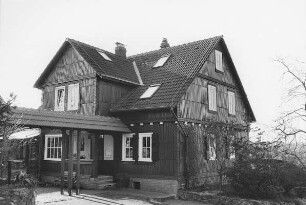 Wohnhaus, Fachwerk; Birstein, Forsthausstraße 6