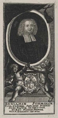 Bildnis des Beniamin Schmolck