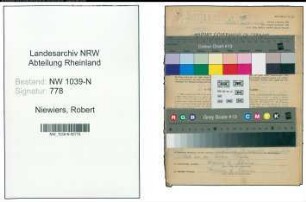 Entnazifizierung Robert Niewiers , geb. 22.02.1908 (Arbeiter)