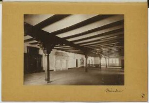 Rathaus, Hann. Münden: Innenansicht (aus: Skizzen- und Fotoalbum 19)