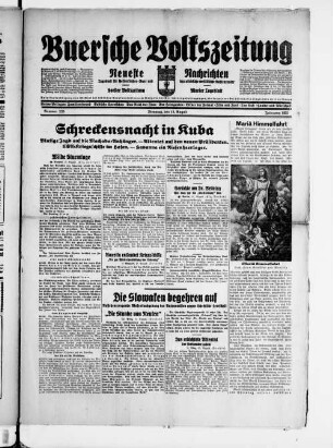 Buersche Volkszeitung. 1922-1933