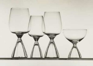 Kelchglasgarnitur "Rondo" von Aloys Ferdinand Gangkofner