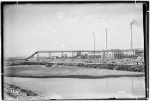 Me Gesamt, Bau Me 282 Vergasungsanlage, Abraum, Gesamtblick von West