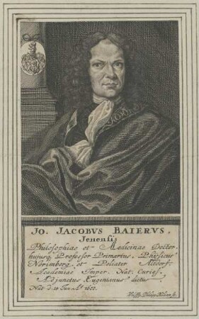 Bildnis des Jo. Jacobvus Baiervs