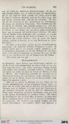 Kriegswesen
