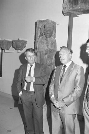 Besuch des Landtagspräsidenten Dr. Lothar Gaa beim Badischen Landesmuseum