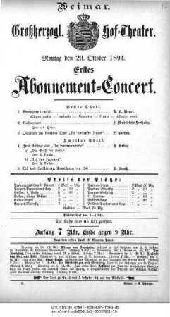 Abonnement=Concert