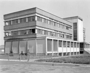 Gelände und Gebäude der Bundesanstalt für Wasserbau in Karlsruhe