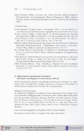 6. Altfranzösisches etymologisches Wörterbuch/DEAF