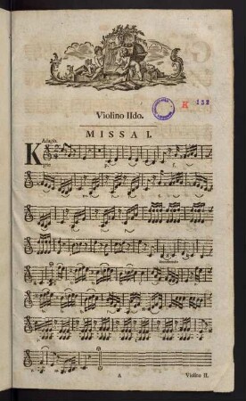 1-11, Violino IIdo. Missa I.