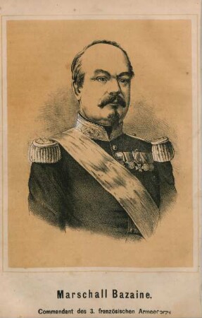 Marschall Bazaine, Commandant des 3. französischen Armeecorps