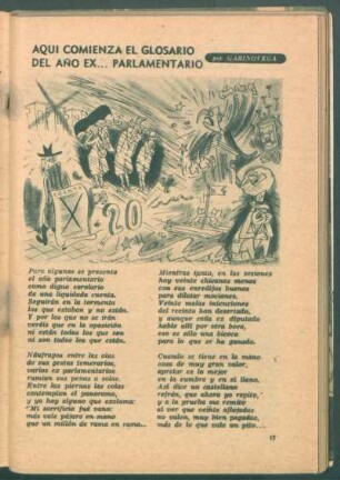 Aquí comienza el glosario del año ex... parlamentario
