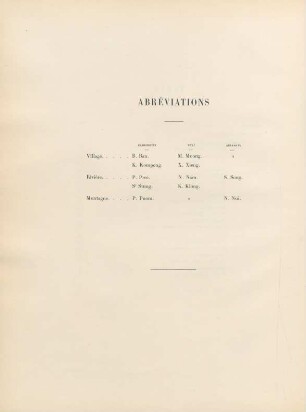 Abréviations