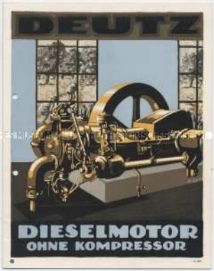 Deutz Dieselmotor ohne Kompressor