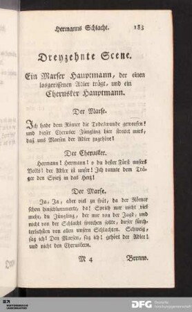 Dreyzehnte Scene
